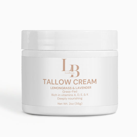 Tallow Cream Lemongrass & Lavender: Luxurious Hydration for Radiant Skin