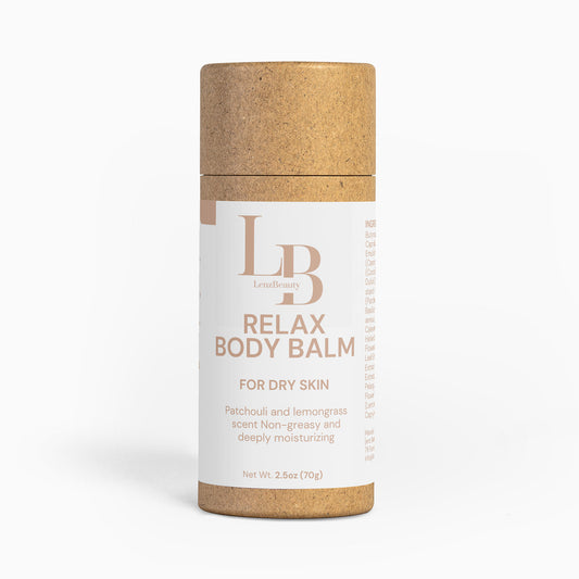 Relax Body Balm: A deeply moisturizing treatment for dry skin.